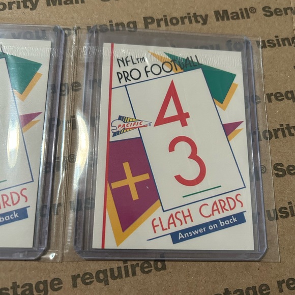 (x2) John Elway ‘91 Pacific Cards No. 43 of 110 - Picture 7 of 8